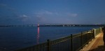 A bridge during sunset